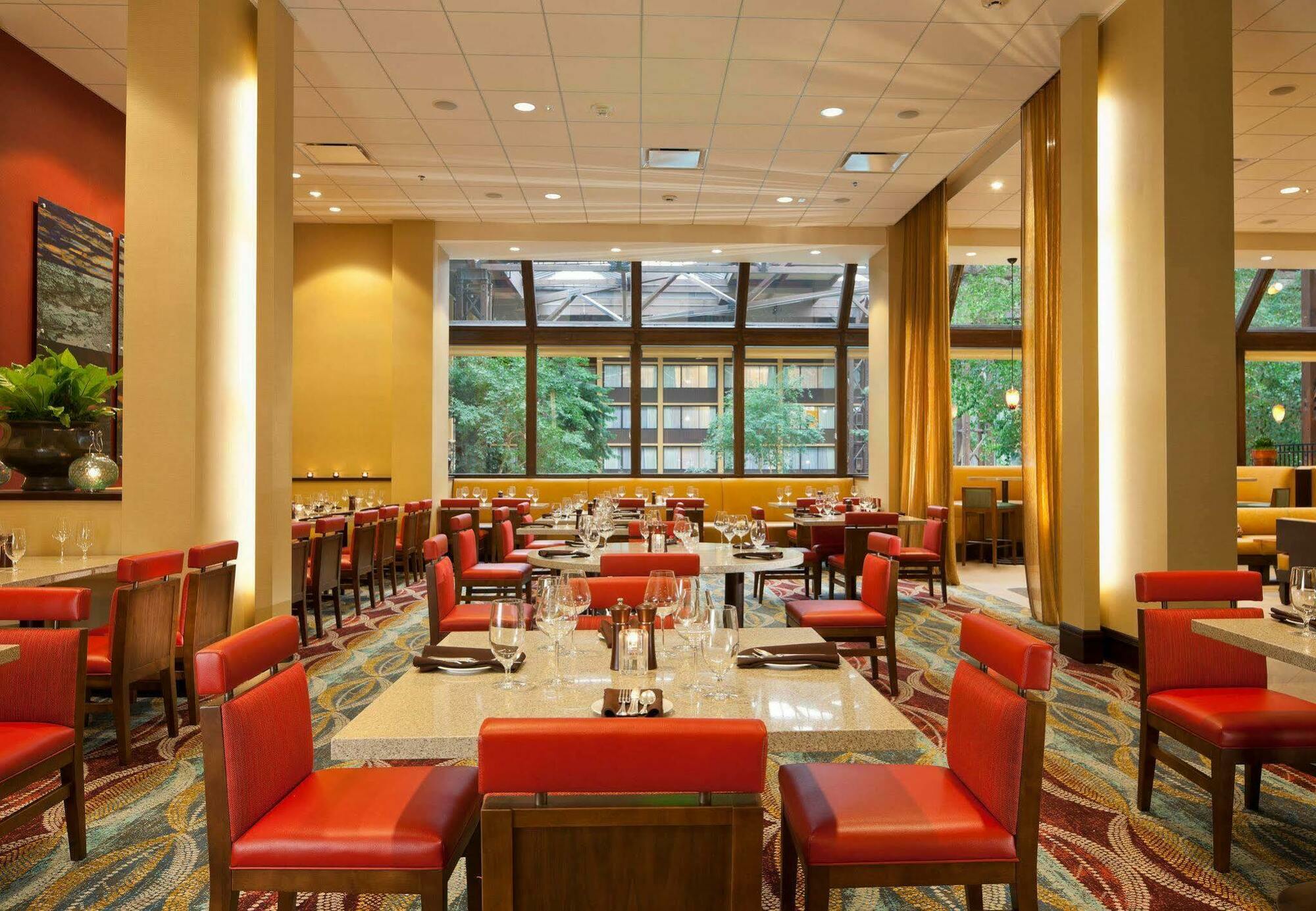 西雅图机场万豪酒店 西塔科 餐厅 照片